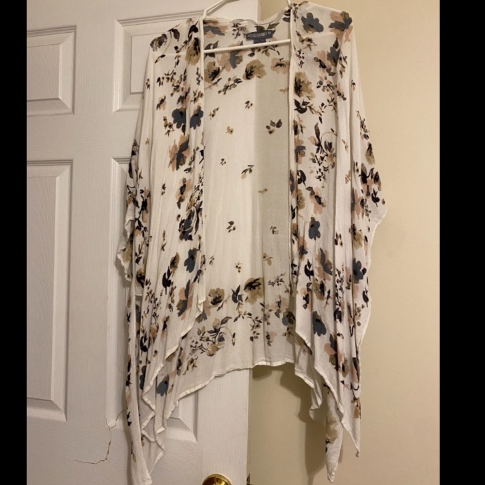 Floral shrug